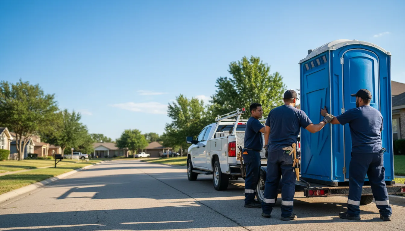 Portable Toilet Rental in Apple Valley, CA near me